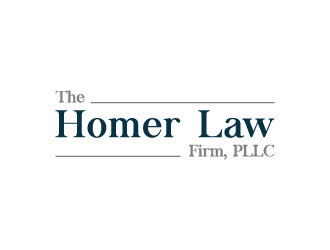 The Homer Law Firm, PLLC logo design by gateout