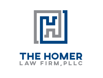 The Homer Law Firm, PLLC logo design by lbdesigns