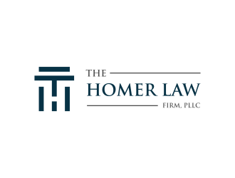 The Homer Law Firm, PLLC logo design by vuunex