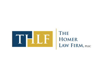 The Homer Law Firm, PLLC logo design by GassPoll