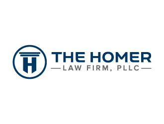 The Homer Law Firm, PLLC logo design by jaize