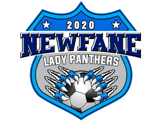 NEWFANE LADIES SOCCER logo design by uttam