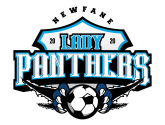 NEWFANE LADIES SOCCER logo design by daywalker