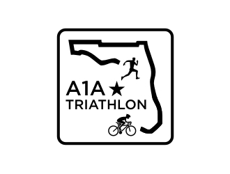 A1A Triathlon logo design by protein
