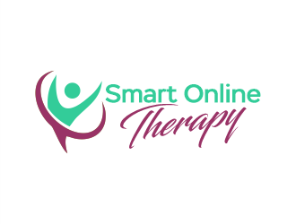 Smart Online Therapy logo design by Gwerth
