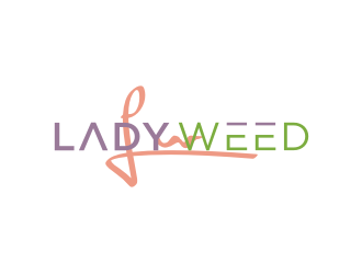 Lady Weed  logo design by vostre