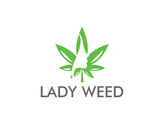 Lady Weed  logo design by vuunex