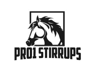 Pro1 Stirrups logo design by AamirKhan