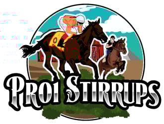 Pro1 Stirrups logo design by AamirKhan
