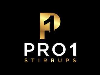 Pro1 Stirrups logo design by jancok