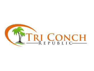 Tri Conch Republic logo design by AamirKhan