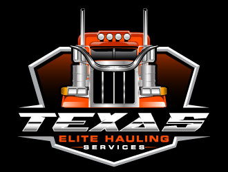 Texas Elite Hauling Services logo design by Suvendu