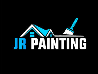 JR Painting logo design by AamirKhan