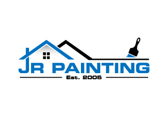 JR Painting logo design by labo