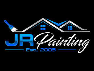 JR Painting logo design by MAXR