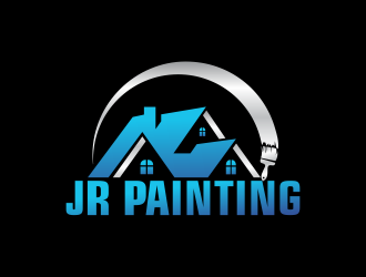JR Painting logo design by cahyobragas