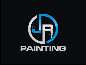 JR Painting logo design by rief