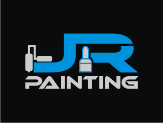 JR Painting logo design by rief