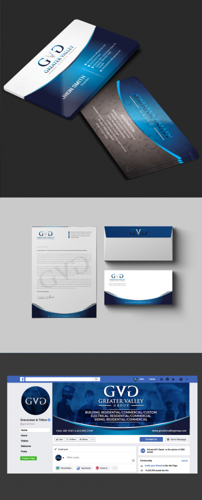 Greater Valley Group (GVG) logo design by DreamLogoDesign