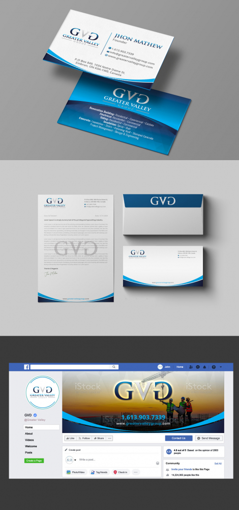 Greater Valley Group (GVG) logo design by DreamLogoDesign
