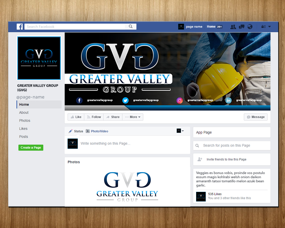 Greater Valley Group (GVG) logo design by MastersDesigns