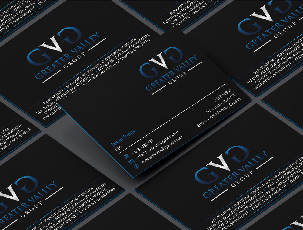 Greater Valley Group (GVG) logo design by Niqnish