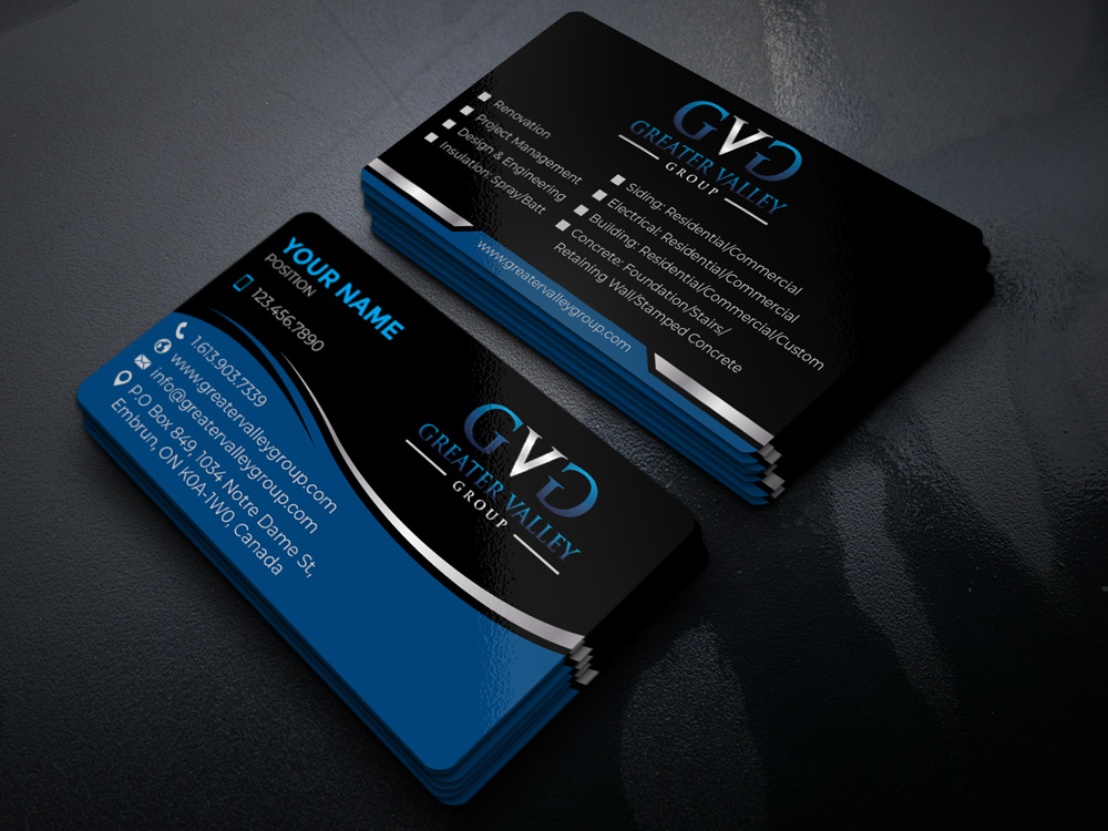 Greater Valley Group (GVG) logo design by Gelotine