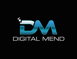 Digital Mend logo design by kunejo
