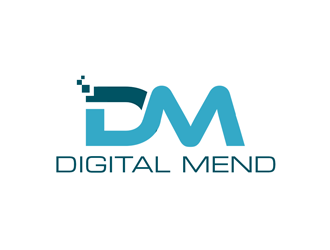 Digital Mend logo design by kunejo