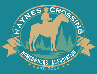 Haynes Crossing Homeowners Association logo design by MAXR