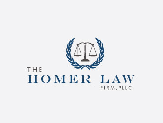 The Homer Law Firm, PLLC logo design by xien
