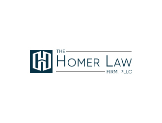 The Homer Law Firm, PLLC logo design by yondi