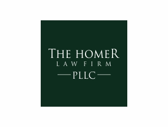 The Homer Law Firm, PLLC logo design by ian69