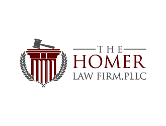 The Homer Law Firm, PLLC logo design by art84
