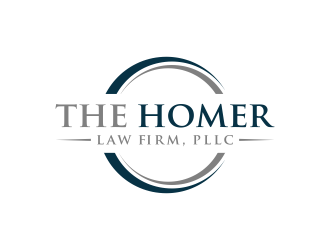 The Homer Law Firm, PLLC logo design by ubai popi