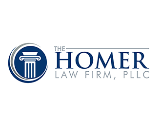 The Homer Law Firm, PLLC logo design by 3Dlogos