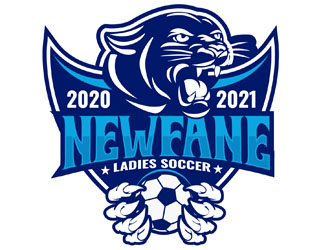 NEWFANE LADIES SOCCER logo design by DreamLogoDesign