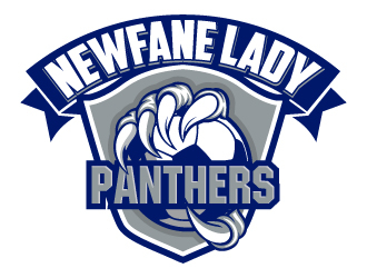 NEWFANE LADIES SOCCER logo design by LucidSketch