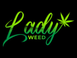 Lady Weed  logo design by Suvendu