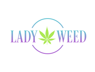 Lady Weed  logo design by kunejo