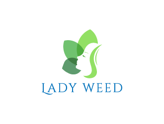 Lady Weed  logo design by pencilhand