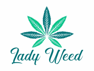Lady Weed  logo design by MonkDesign