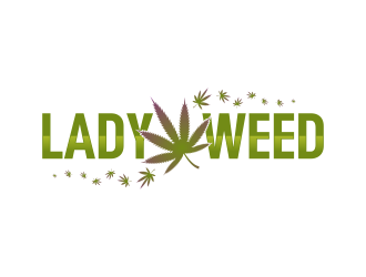 Lady Weed  logo design by ekitessar