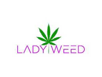 Lady Weed  logo design by pilKB