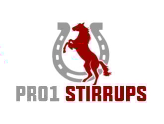 Pro1 Stirrups logo design by AamirKhan