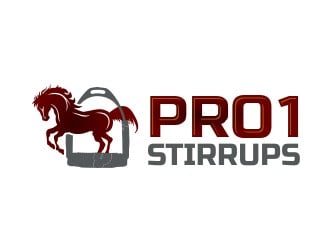 Pro1 Stirrups logo design by AnandArts