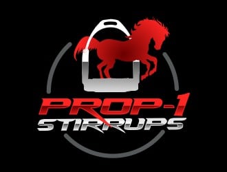 Pro1 Stirrups logo design by AnandArts