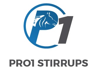 Pro1 Stirrups logo design by lbdesigns