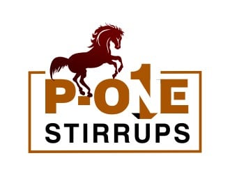 Pro1 Stirrups logo design by AnandArts