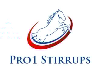 Pro1 Stirrups logo design by lbdesigns